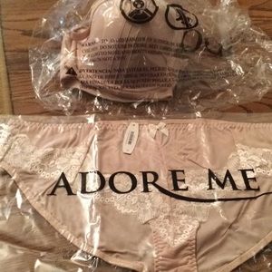 Adore Me bra and panty set